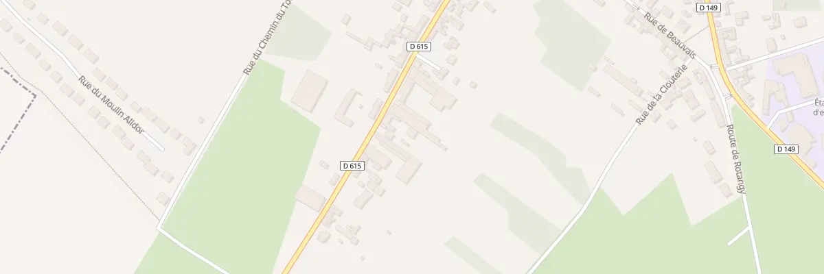 Plan du 89 Rue Victor Hugo à Crèvecœur-le-Grand