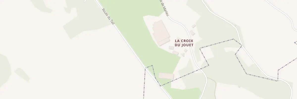 Plan du 5196 La Croix de Jouet à Causse-et-Diège
