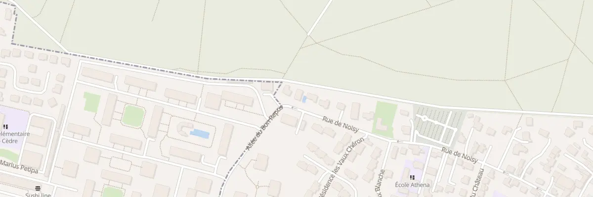 Plan du 42 Rue de Noisy à Bailly