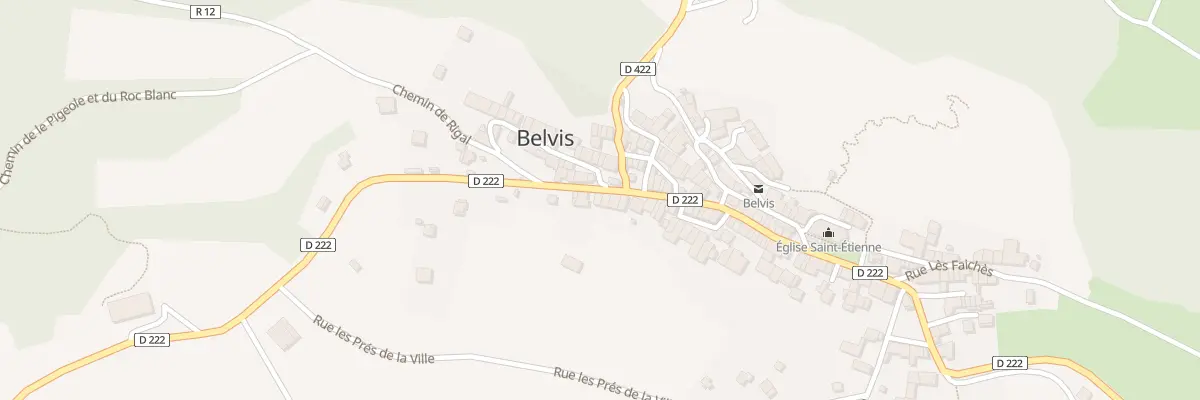 Plan du 147 Le Village à Belvis
