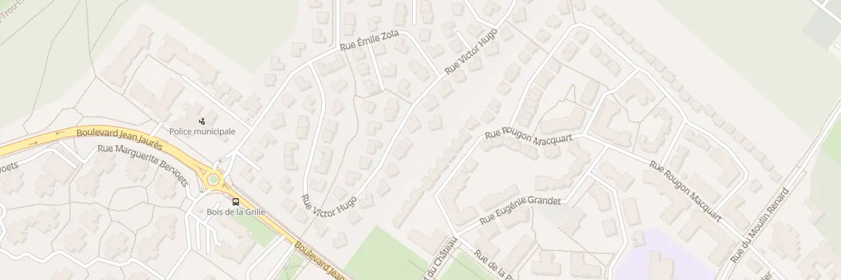 Plan du 36 Rue Victor Hugo à Guyancourt