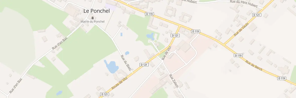 Plan du 5 Rte de Vitz au Ponchel
