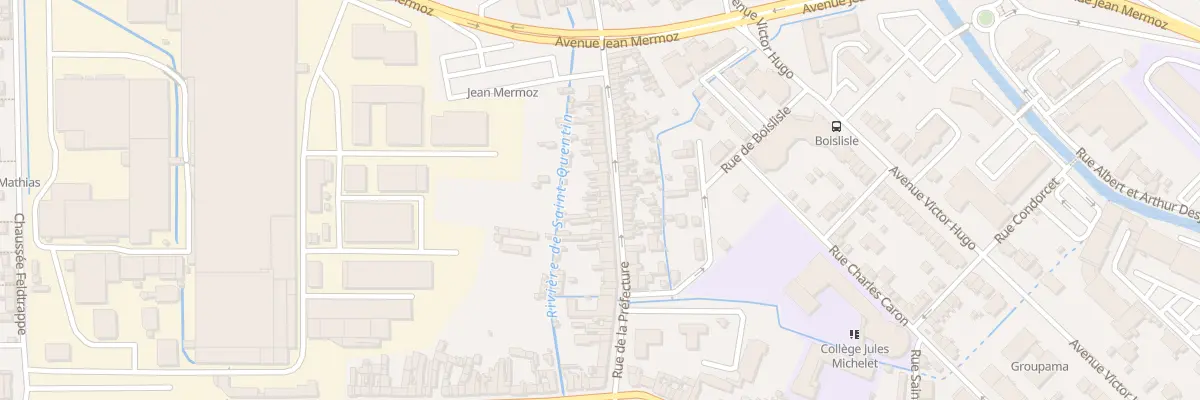 Plan du 35 Rue de la Préfecture à Beauvais