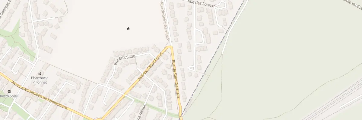 Plan du 121 Rue de Saint-germain à Achères