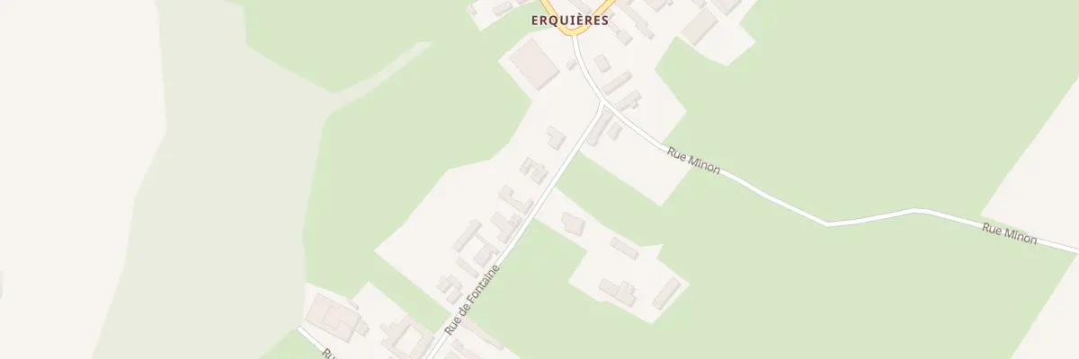 Plan du 136 Rue de Fontaine à Vacqueriette-Erquières