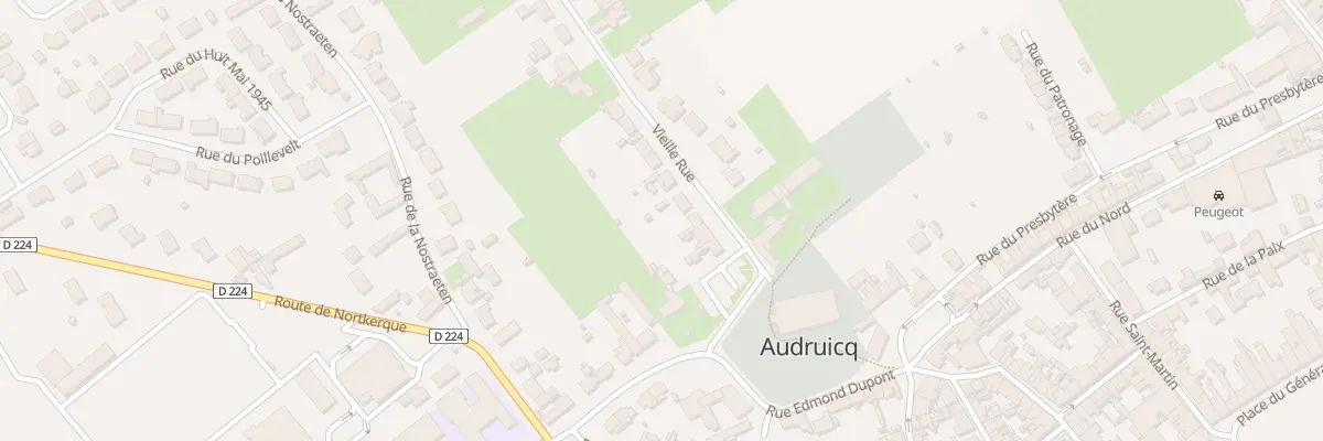Plan du 127 Vc Vieille Rue à Audruicq