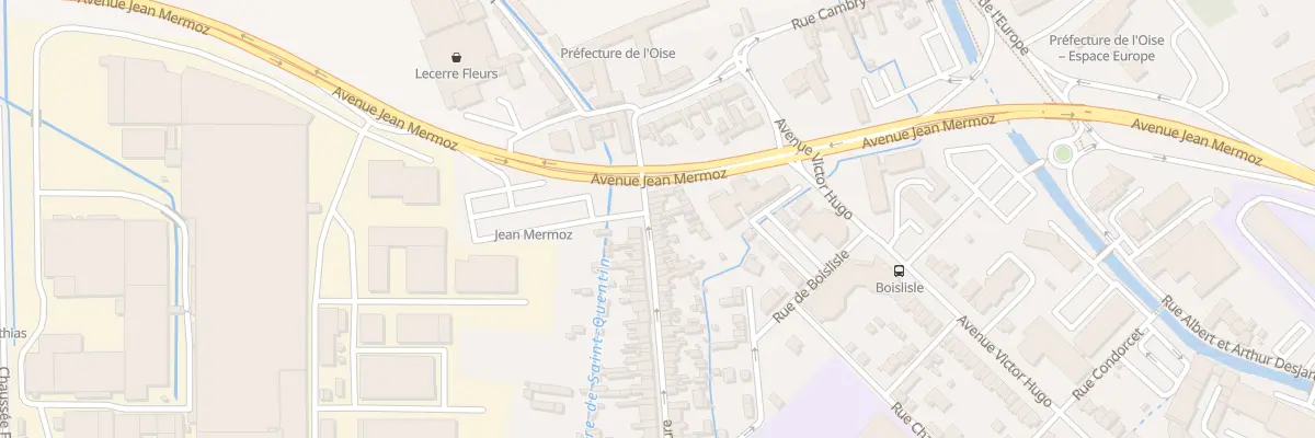 Plan du 68 Rue de la Préfecture à Beauvais