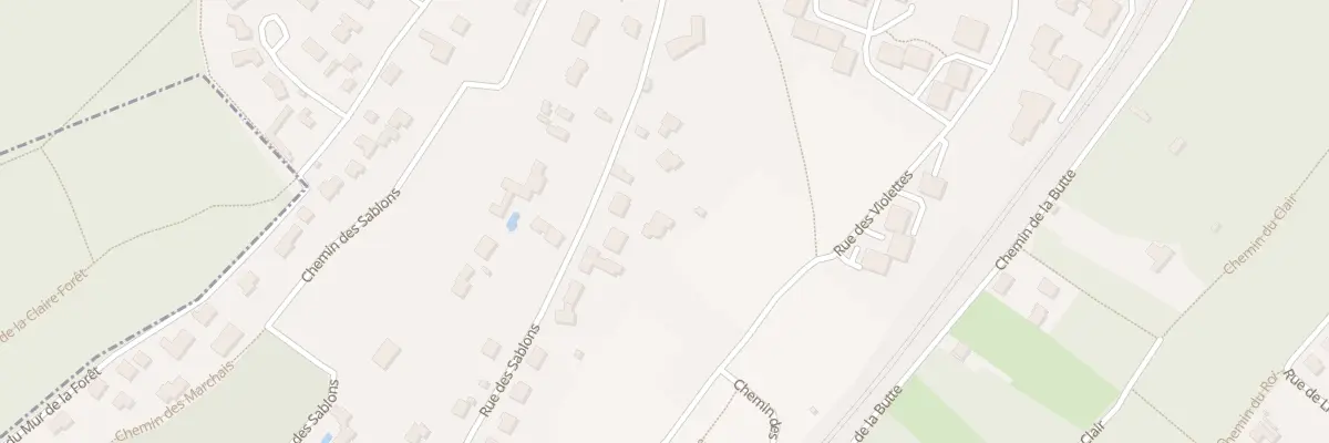 Plan du 25 Rue des Sablons à Mareil-Marly