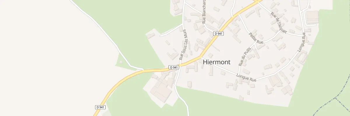 Plan du 1 Rue sous les Murs à Hiermont
