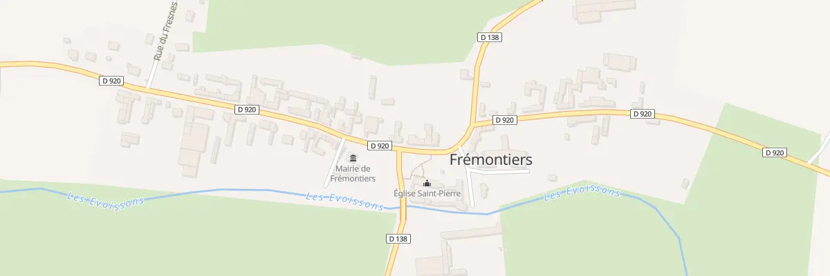 Plan du 3 Rue du 7 Juin 1940 à Frémontiers