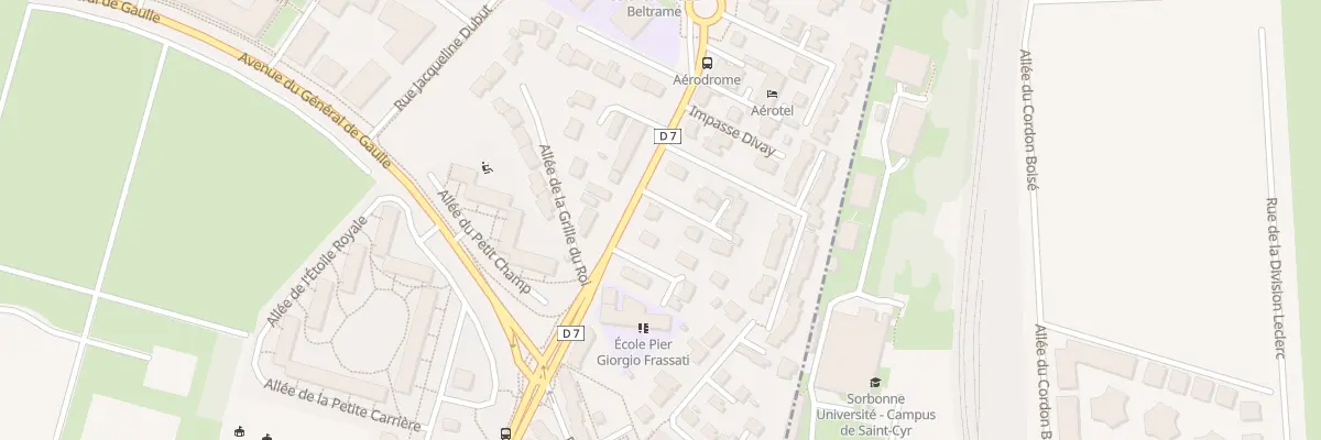 Plan du 78 Rue du Docteur Vaillant à Saint-Cyr-l’École