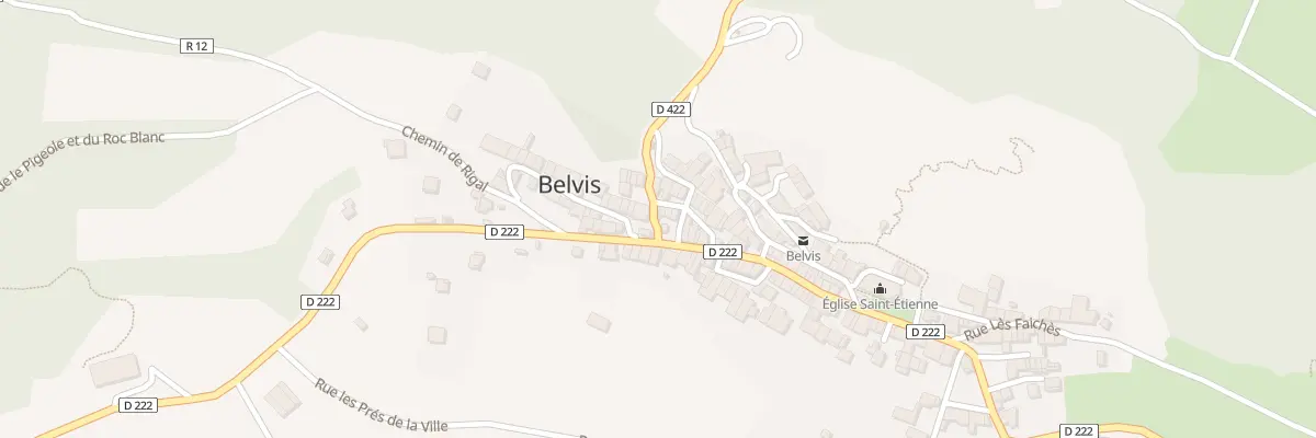 Plan du 19 Le Village à Belvis