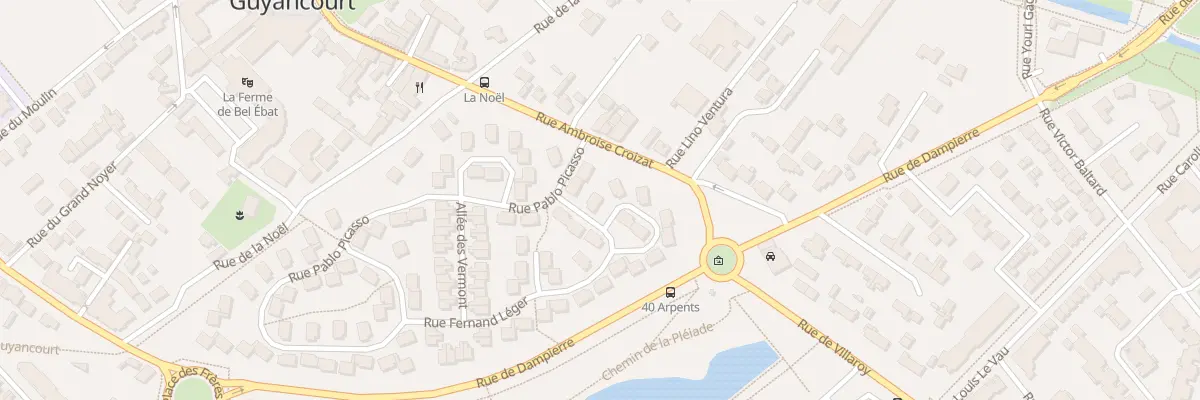 Plan du 14 Rue Fernand Léger à Guyancourt