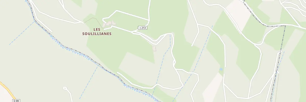 Plan du 259 Che des Soulianes à Saint-Perdoux