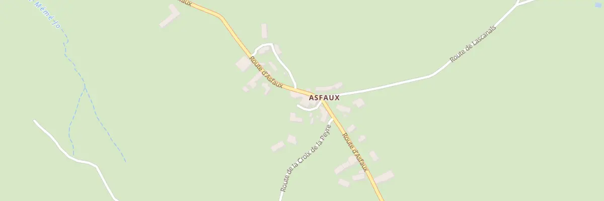 Plan du 5042 Asfaux à Sénaillac-Latronquière