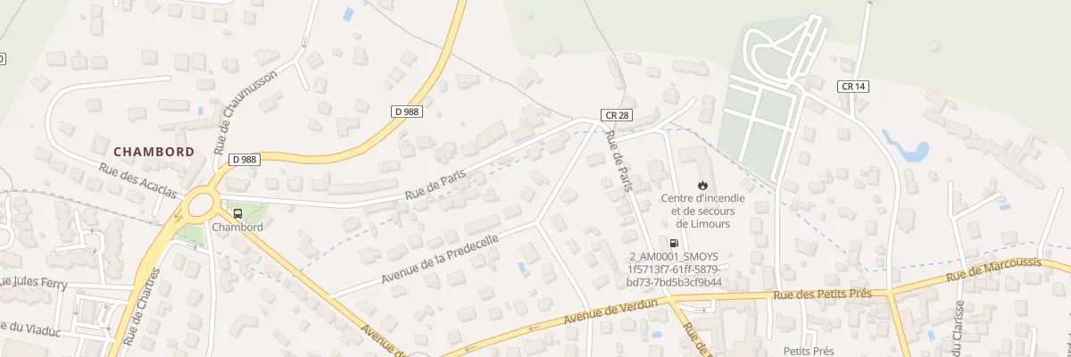 Plan du 6 Rue de Predecelle à Limours