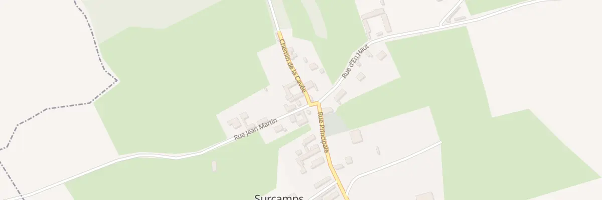 Plan du 14 Rue Jean Martin à Surcamps
