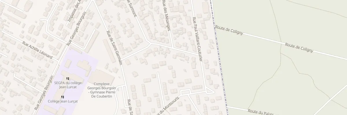 Plan du 9 Rue des Cottages à Achères