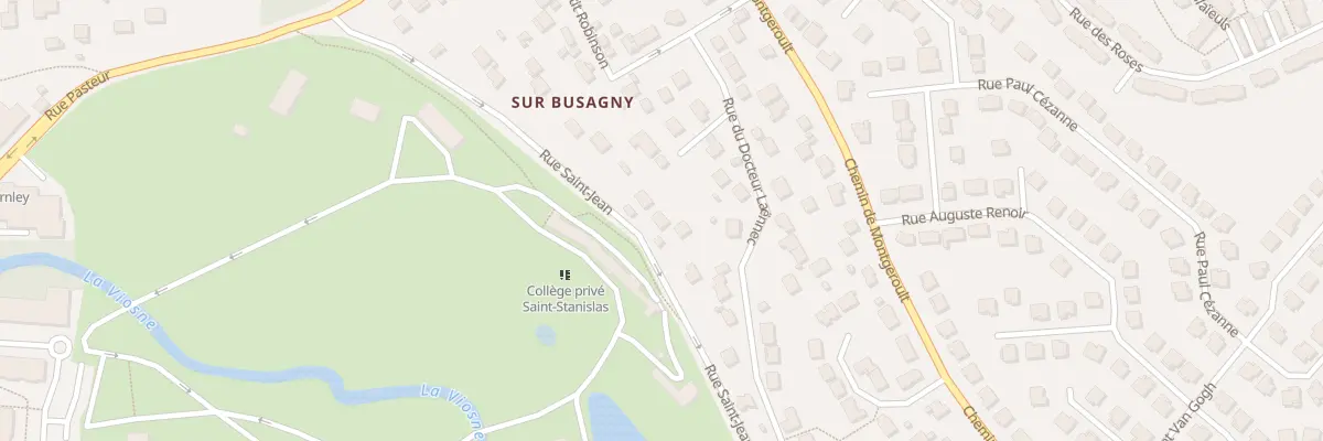 Plan du 21 Rue Saint Jean à Osny