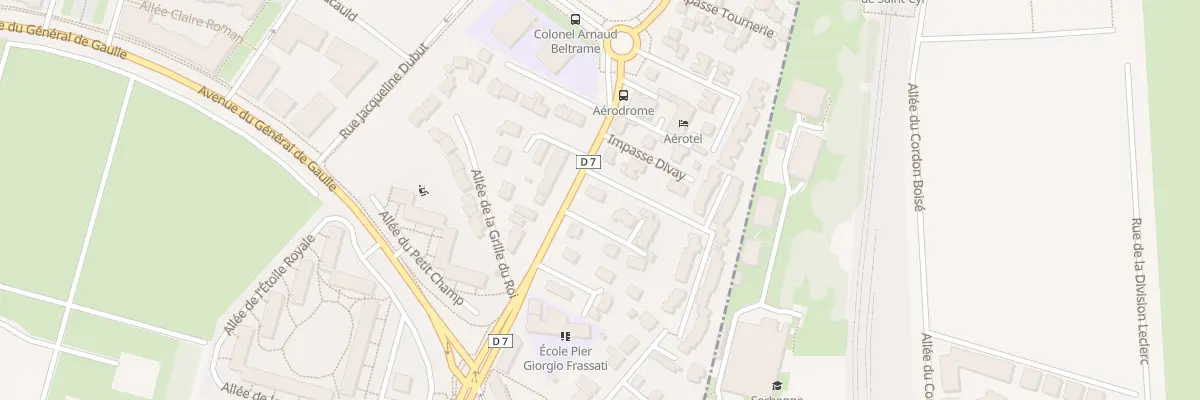 Plan du 80 Rue du Docteur Vaillant à Saint-Cyr-l’École