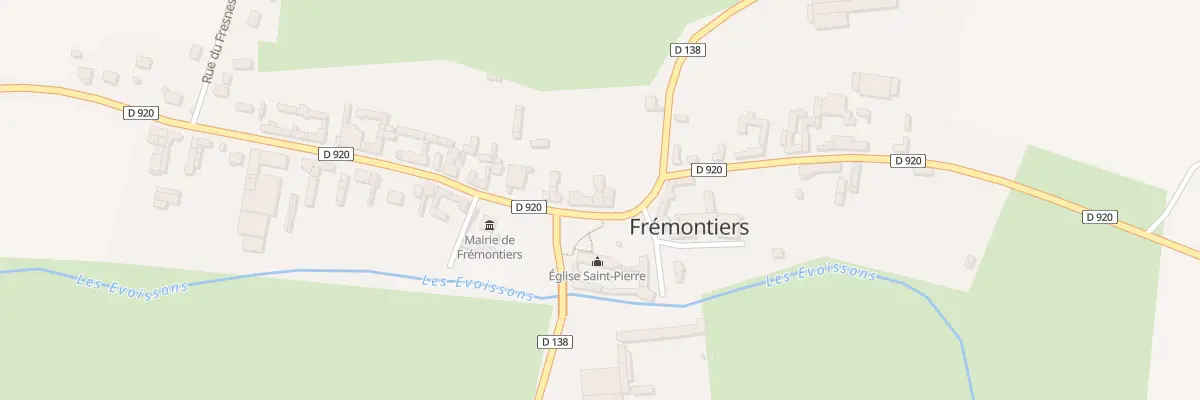 Plan du 1B Rue du 7 Juin 1940 à Frémontiers
