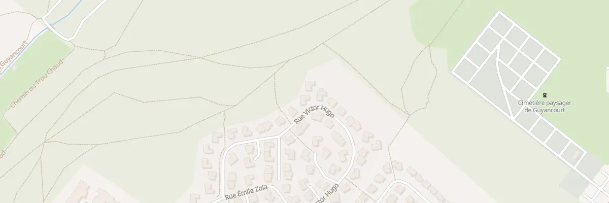 Plan du 74 Rue Victor Hugo à Guyancourt