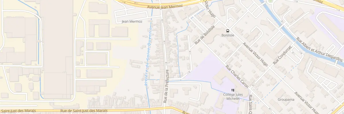 Plan du 18 Rue de la Préfecture à Beauvais
