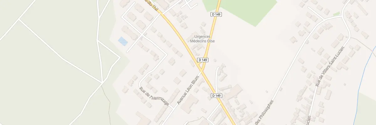 Plan du 245 Rue de Notre-Dame du Thil à Beauvais