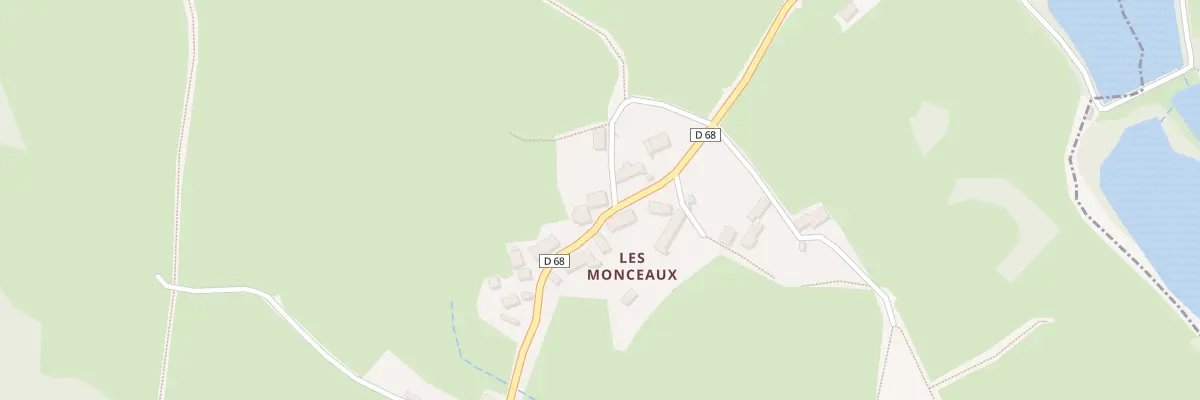 Plan du 5117 Les Monceaux à Ladapeyre