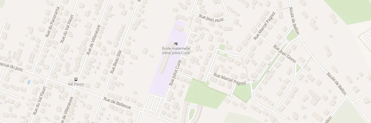 Plan du 32 Rue Joliot Curie à Vierzon