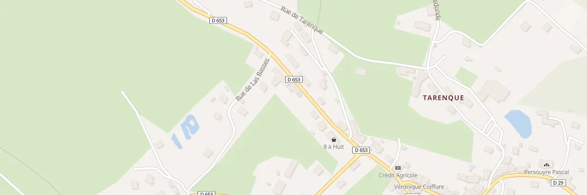Plan du 5079F Rte du Lac à Latronquière