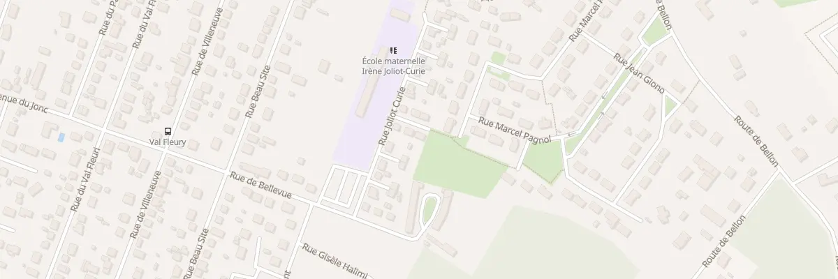 Plan du 24 Rue Joliot Curie à Vierzon