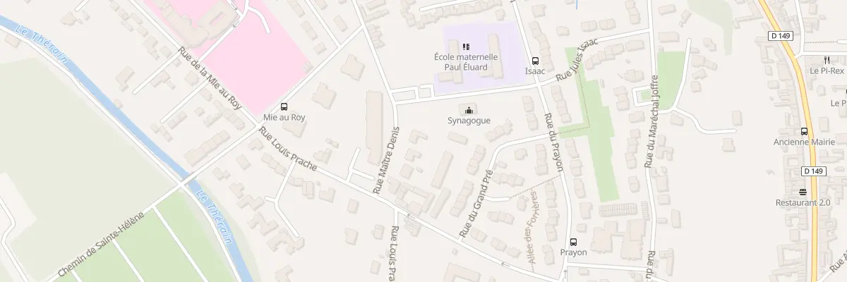Plan du 8 Rue Maître-Denis à Beauvais