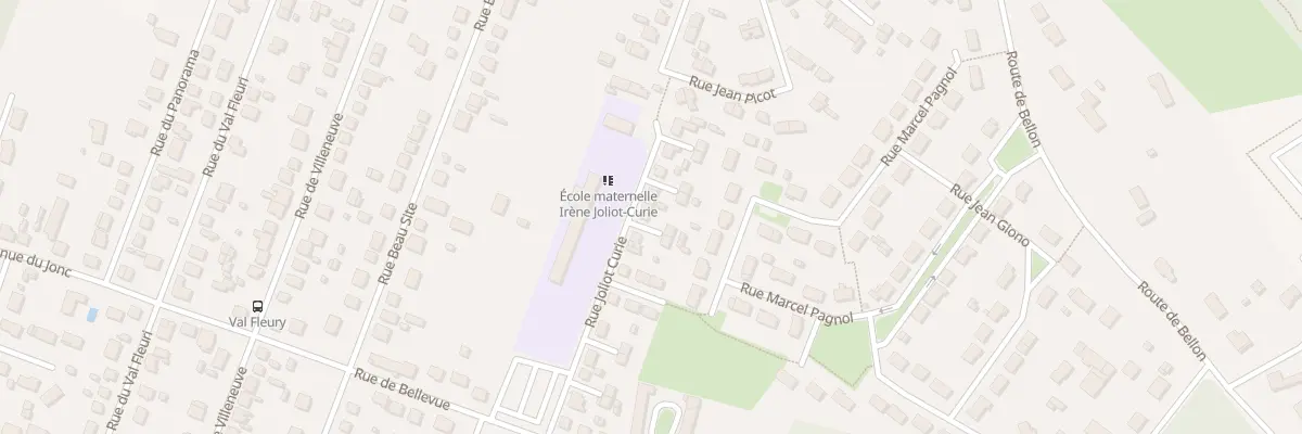 Plan du 38 Rue Joliot Curie à Vierzon