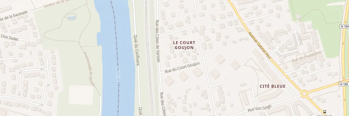 Plan du 86T Rue des Côtes de Vannes à Conflans-Sainte-Honorine