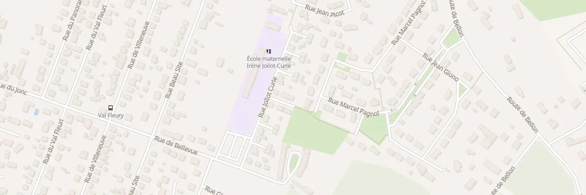 Plan du 26 Rue Joliot Curie à Vierzon