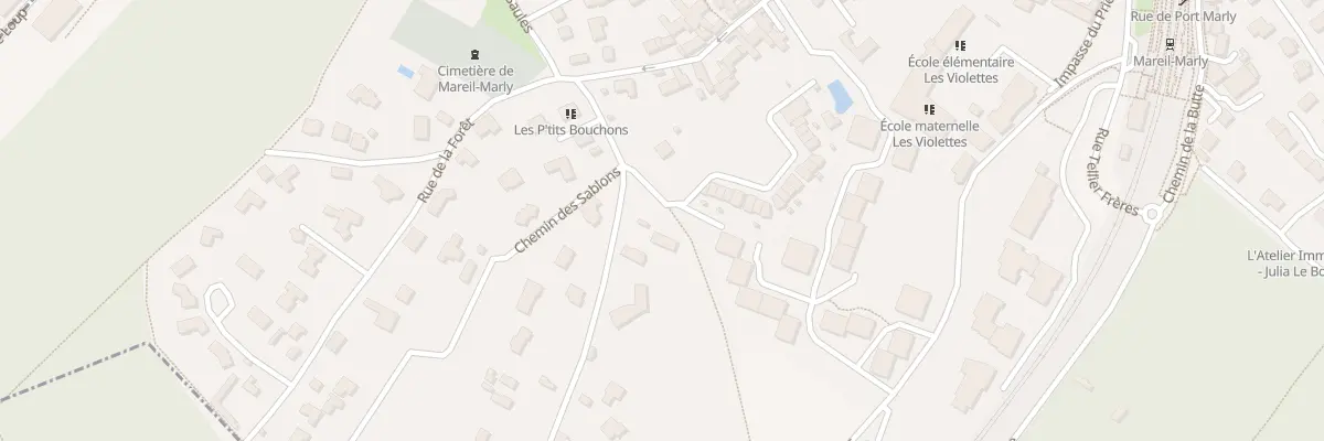 Plan du 10 Rue des Violettes à Mareil-Marly