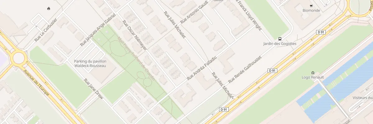 Plan du 32 Rue Jules Michelet à Guyancourt