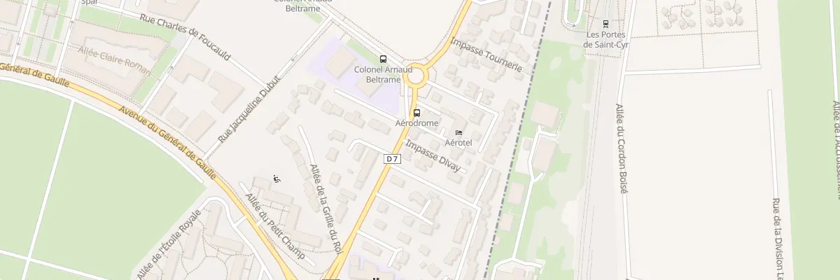 Plan du 86 Rue du Docteur Vaillant à Saint-Cyr-l’École
