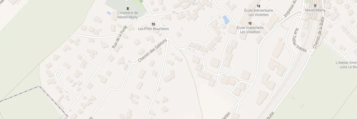 Plan du 9 Rue des Sablons à Mareil-Marly