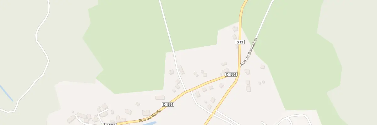Plan du 5036 Le Bourg à Bassignac-le-Haut
