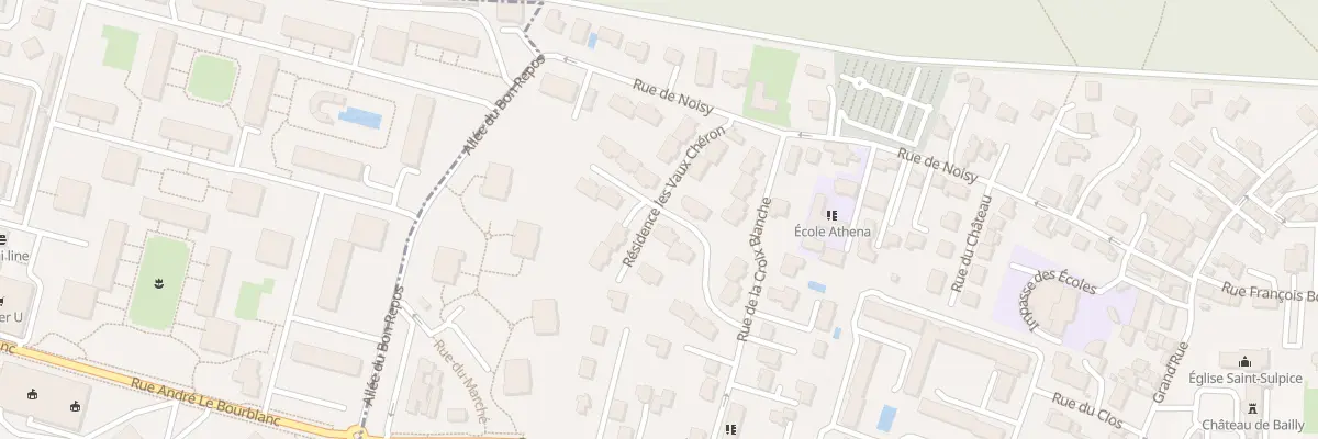 Plan du 35 Rue de Noisy à Bailly