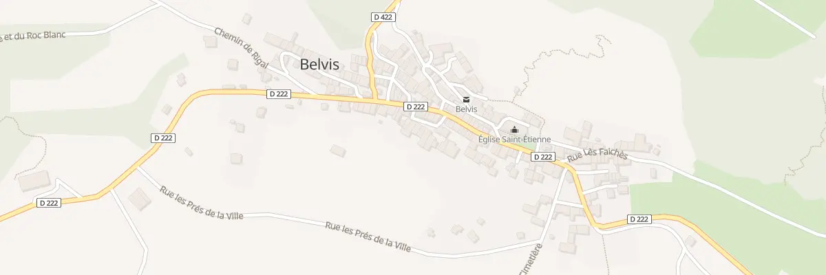 Plan du 10 Cae des Horts à Belvis