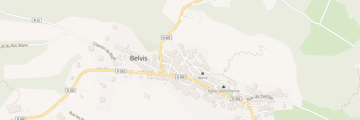Plan du 31 Le Village à Belvis