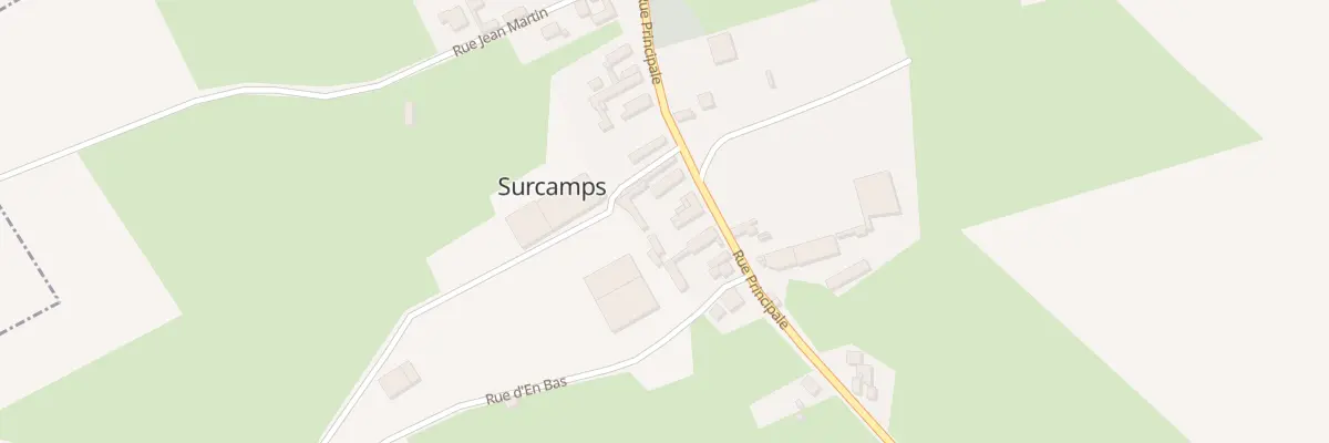 Plan du 6 Rue Principale à Surcamps
