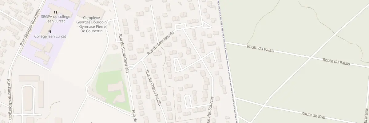 Plan du 25 Pl des Hauts Taillis à Achères