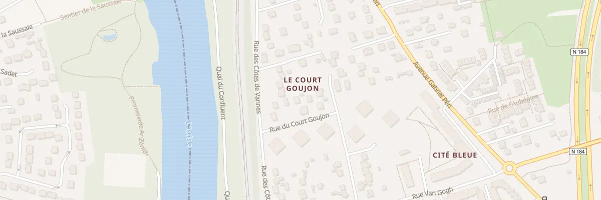 Plan du 86 Rue des Côtes de Vannes à Conflans-Sainte-Honorine