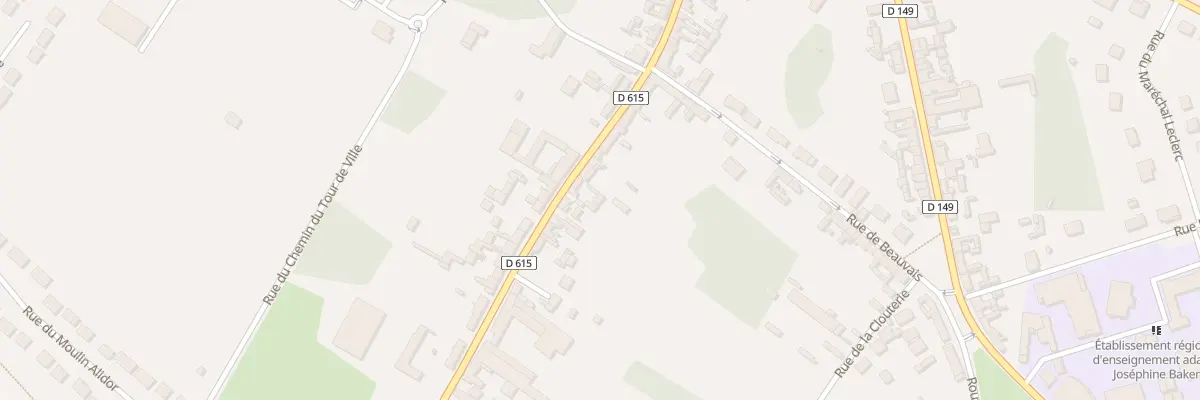 Plan du 59 Rue Victor Hugo à Crèvecœur-le-Grand