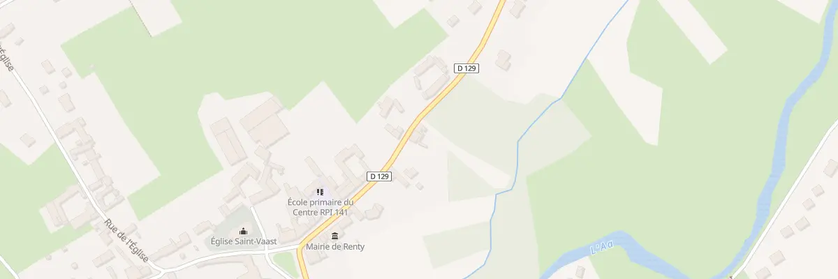 Plan du 55 Rue Principale à Renty
