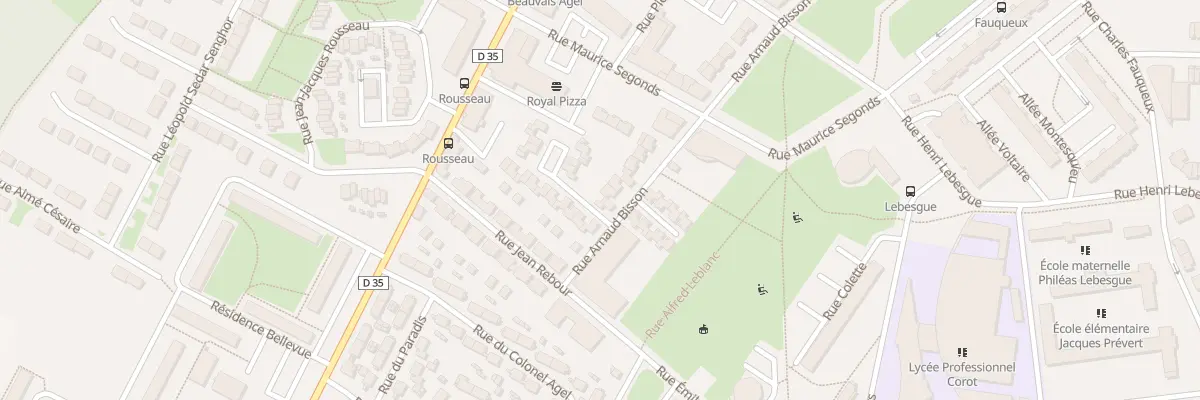 Plan du 58 Rue Arnaud Bisson à Beauvais